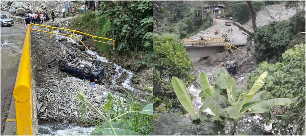 Accidente en zona turística de Ibagué.