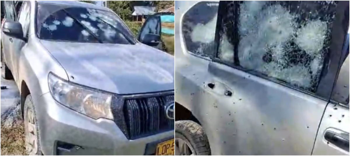Dos guardias de seguridad murieron y una camioneta desapareció en un ataque en Arauca al set del senador Jairo Castellanos.