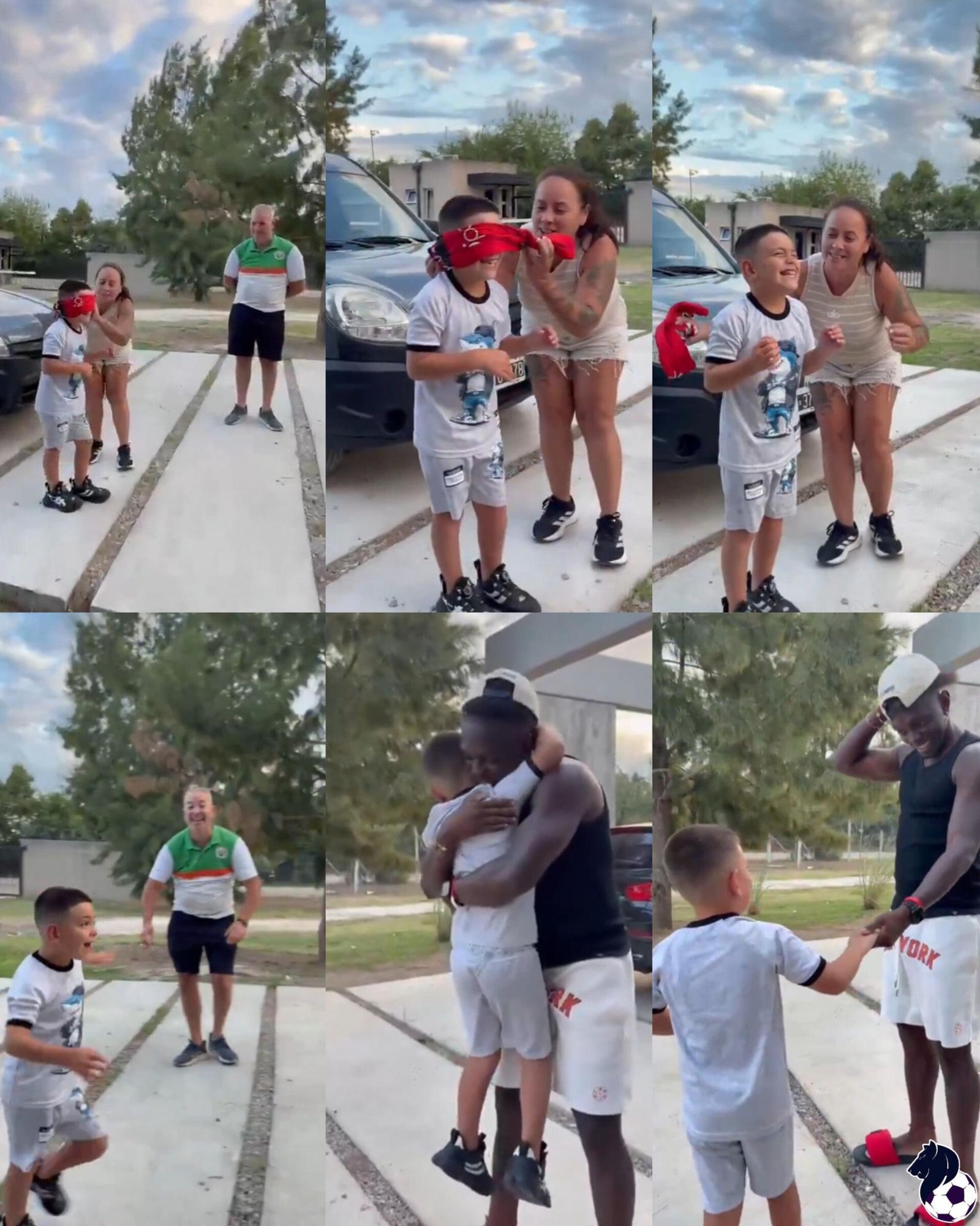 Un niño argentino soñaba con conocer a Edwuin Cetré.